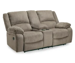 Draycoll Pewter Reclining Console Loveseat 13 Draycoll Pewter Reclining Console Loveseat -COSCO Store 810519716 1