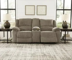 Draycoll Pewter Reclining Console Loveseat 17 Draycoll Pewter Reclining Console Loveseat -COSCO Store 810519716 4