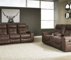 Jesolo Coffee Reclining Sofa -COSCO Store 810519726 810519673 1