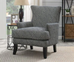 Bossa Gray Print Accent Chair -COSCO Store 810519952 7