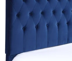 Decatur Navy Twin Upholstered Bed -COSCO Store 810519977 4