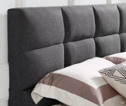 Orson Gray Full Upholstered Bed -COSCO Store 810524557 4
