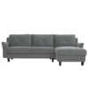 Hayward Gray Curved Arm Sectional -COSCO Store 810524580