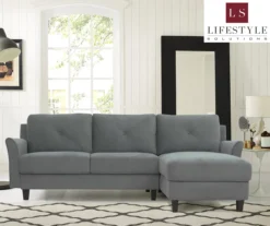 Hayward Gray Curved Arm Sectional 29 Hayward Gray Curved Arm Sectional -COSCO Store 810524580 9