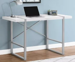 Monarch Paneled Metal Computer Desk -COSCO Store 810527346 1