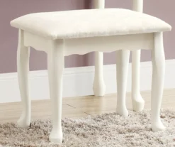 Antique White 2-Piece Mirror Vanity Set -COSCO Store 810527351 4