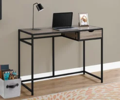 Monarch 42" Single Drawer Computer Desk -COSCO Store 810527357 1