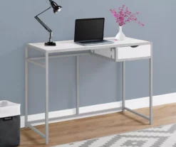 Monarch 42" Single Drawer Computer Desk -COSCO Store 810527358 1