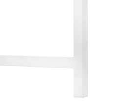 White Metal L-Shaped Corner Desk -COSCO Store 810527370 8