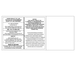 Avon Lake Tufted Ottoman Cocktail Table -COSCO Store 810530009 G0