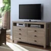 60" Driftwood Storage TV Stand 1 60" Driftwood Storage TV Stand -COSCO Store 810531584 2
