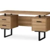 60" 3-Drawer Computer Desk 1 60" 3-Drawer Computer Desk -COSCO Store 810533366 2 1