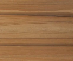 Light Brown Reclaimed Wood Look Reversible Computer Desk -COSCO Store 810533366 3