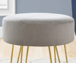 Hairpin Leg Upholstered Ottoman 35 Hairpin Leg Upholstered Ottoman -COSCO Store 810533416 5