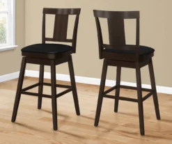 Faux Leather Swivel Bar Stools, 2-Pack 20 Faux Leather Swivel Bar Stools, 2-Pack -COSCO Store 810533430 1