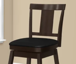 Faux Leather Swivel Bar Stools, 2-Pack 30 Faux Leather Swivel Bar Stools, 2-Pack -COSCO Store 810533430 4