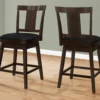 Faux Leather Swivel Bar Stools, 2-Pack -COSCO Store 810533431 1