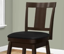 Faux Leather Swivel Bar Stools, 2-Pack 24 Faux Leather Swivel Bar Stools, 2-Pack -COSCO Store 810533431 4