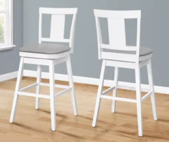 Faux Leather Swivel Bar Stools, 2-Pack 21 Faux Leather Swivel Bar Stools, 2-Pack -COSCO Store 810533432 1