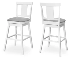 Faux Leather Swivel Bar Stools, 2-Pack 31 Faux Leather Swivel Bar Stools, 2-Pack -COSCO Store 810533432 2