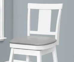 Faux Leather Swivel Bar Stools, 2-Pack 33 Faux Leather Swivel Bar Stools, 2-Pack -COSCO Store 810533432 4