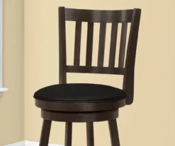 Slat Back Swivel Bar Stools, 2-Pack 30 Slat Back Swivel Bar Stools, 2-Pack -COSCO Store 810533434 4