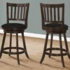 Slat Back Swivel Bar Stools, 2-Pack -COSCO Store 810533435 1
