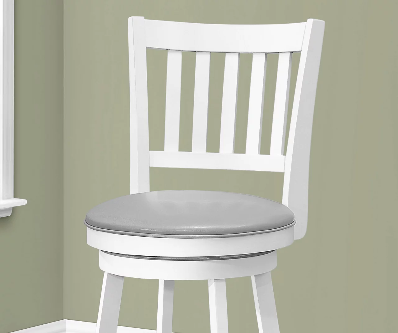 Slat Back Swivel Bar Stools, 2-Pack 18 Slat Back Swivel Bar Stools, 2-Pack - Image 16