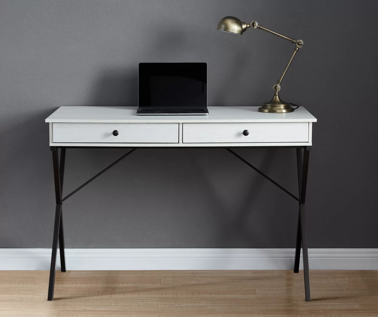 Real Living Rustic 2-Drawer Writing Desk 10 Real Living Rustic 2-Drawer Writing Desk - Image 8