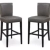 30" Black Faux Brushed Leather Bar Stools, 2-Pack 1 30" Black Faux Brushed Leather Bar Stools, 2-Pack -COSCO Store 810535738 10