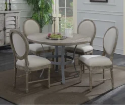 Sandstone Buff & Cream Upholstered Dining Chairs, 2-Pack -COSCO Store 810535745 7