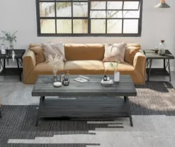 Pomona Gray & Steel Gray 24" Wood Open-Shelf End Table 14 Pomona Gray & Steel Gray 24" Wood Open-Shelf End Table -COSCO Store 810535749 7