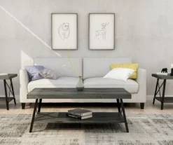 Pomona Gray & Steel Gray 24" Wood Open-Shelf End Table 15 Pomona Gray & Steel Gray 24" Wood Open-Shelf End Table -COSCO Store 810535749 8