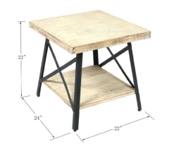 Willow River Pomona Open-Shelf End Table -COSCO Store 810535751 2