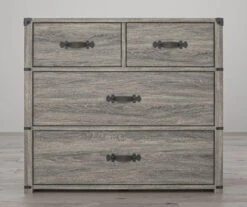 Nova Gray Oak 4-Drawer Storage Dresser -COSCO Store 810538201 1