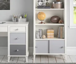 Monarch Hill Poppy Gray & White Bookcase -COSCO Store 810538207 3