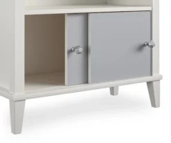 Monarch Hill Poppy Gray & White Bookcase -COSCO Store 810538207 6