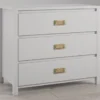 Monarch Hill Haven Dove Gray 3-Drawer Dresser 2 Monarch Hill Haven Dove Gray 3-Drawer Dresser -COSCO Store 810538227 1