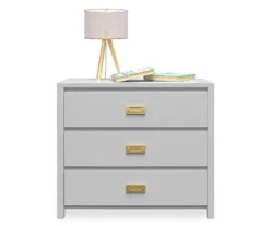 Monarch Hill Haven Dove Gray 3-Drawer Dresser -COSCO Store 810538227 5