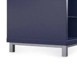 70" Intrepid Navy Deluxe Electric Fireplace Console -COSCO Store 810538244 4