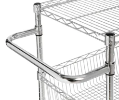 Chrome 3-Shelf Storage Cart -COSCO Store 810539919 4