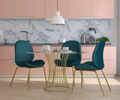 CosmoLiving Astor Velvet Dining Chair -COSCO Store 810540999 2