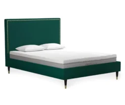 CosmoLiving Audrey Velvet King Bed -COSCO Store 810541049 3