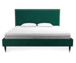 CosmoLiving Audrey Velvet King Bed -COSCO Store 810541050 4