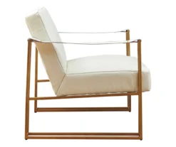 Kleemore Ostrich Embossed Leather Accent Chair 10 Kleemore Ostrich Embossed Leather Accent Chair -COSCO Store 810542293 2