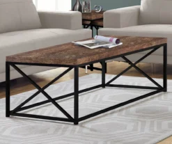 Monarch Reclaimed Wood Look Coffee Tables -COSCO Store 810542382 1