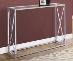 Monarch Glass & Metal Accent Table -COSCO Store 810542386 1