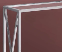 Monarch Glass & Metal Accent Table -COSCO Store 810542386 3