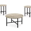 Monarch Round 3-Piece Occasional Table Set -COSCO Store 810542424 2
