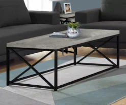 Monarch Reclaimed Wood Look Coffee Tables -COSCO Store 810542431 1